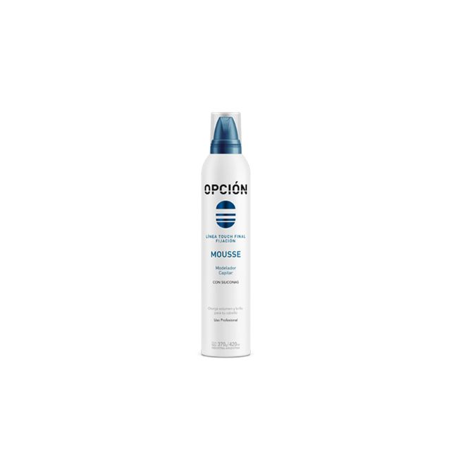 Diseño sin título - 2025-09-11T115536.340 Mousse Opción modelador capilar 390ml - Imagen 1